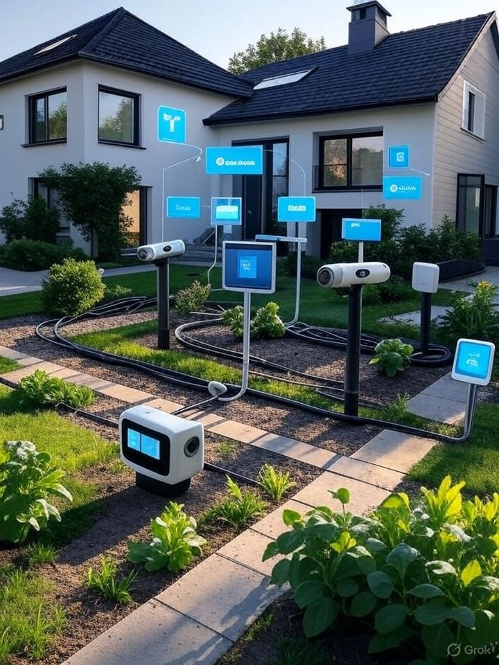 خدمات هوشمندسازی ساختمان‌ها و باغ‌ها